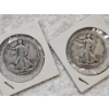 Image 1 : 90% Silver United States Half-Dollar Assortment (Walking Liberty) - AFV: $1.00