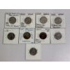 Image 1 : Assorted Quarters in Labeled Cards - Various Years - FV $2.25