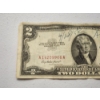Image 2 : Series 1953 United States $2 Bill Red Seal Banknote SN A14209966A