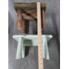 Image 13 : Vintage Collectables Including Oak Wall Telephone, 2 Handmade Step Stools And Sewing Basket