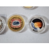 Image 5 : Assorted U.S. Copy/Commemorative Coins: 24K GP JFK, Morgan Copy, Apollo, & More - See Photos!!