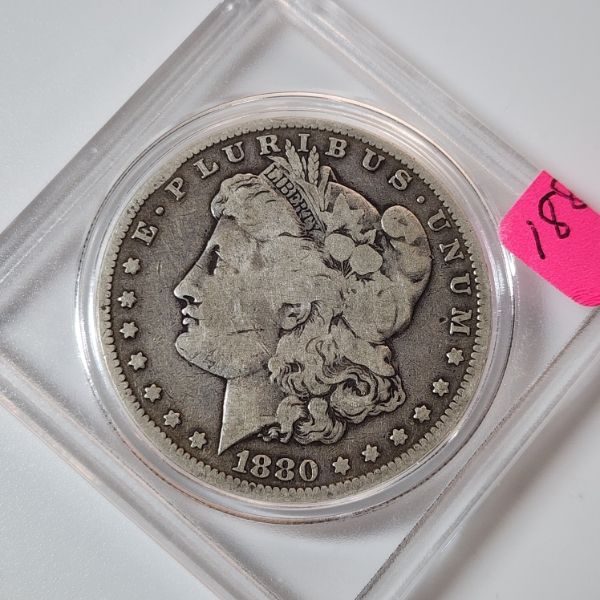 1880-O United States 90% Silver Morgan Dollar 