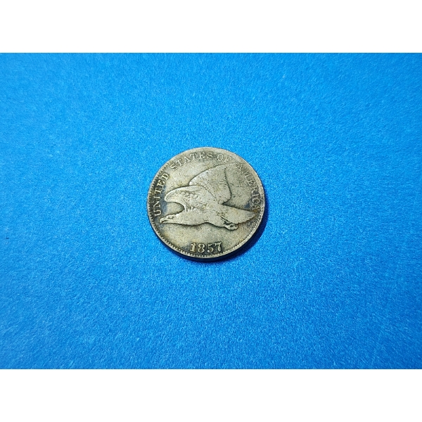 1857 United States Flying Eagle Cent