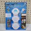Image 1 : NEW IN THE BOX I-ZOOM 3 Pack Wireless Swivel Lights - Color Changing Remote Controlled & Mountable 