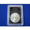 Image 1 : The Bradford Exchange Mint BU 2014 United States American Eagle $1 1oz .999 Silver Coin