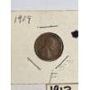 Image 3 : Five Lincoln Wheat Cents in Protective Cardboard Coin Flips