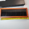 Image 3 : Nice Wooden Glass-Top Coin Slab Storage Case - Holds 5 Standard Slabs