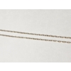 Image 8 : 10K Gold Necklace With Circle Pendant & Nice Clear Stone ~ Weighs 0.5 Grams Total