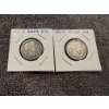 Image 1 : 2 - United States Silver Barber Quarters - High Grade Coins