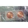 Image 5 : Sealed Brilliant Uncirculated Penny Design Collection Philadelphia & Denver Mints Display - FV: 0.14