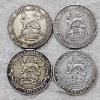 Image 2 : British 92.5% Sterling Silver Half Crowns from the early 20th century