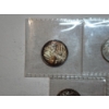 Image 2 : x5 German 1 Mark Coins - 90% Silver Total ASW: 0.803 oz