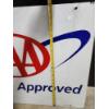 Image 6 : AAA Approved Metal Sign Measuring About 24" X 26" 