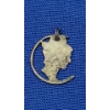 Image 13 : Sterling Silver Earring Sets, Mercury Head Necklace Pendant & Ring TW: 15.5G