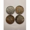 Image 1 : 4 Incredible United States Silver Dollars - 90% Silver - Includes 1934 P Silver Dollar 
