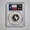 Image 3 : PCGS PR69DCAM Graded 2004-S United States SILVER Texas State Quarter ~ Texas Flag Slab 