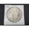 Image 1 : 1883 Morgan Silver Dollar - 90% Silver