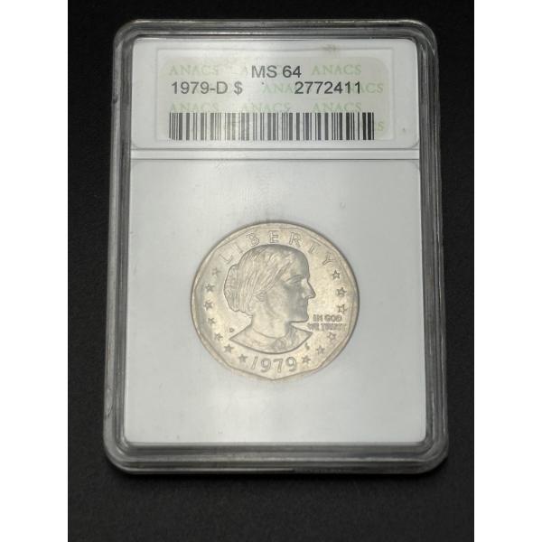 1979-D MS64 Liberty One Dollar Coin - FV $1.00