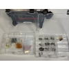 Image 6 : Plano Tackle Box Carrying Case with 3 boxes of Fishing Lures, Hooks, Etc - In Great Shape!