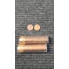 Image 1 : (2) Error Wheat Pennies 1934 & 194 (2) Rolls Of Uncounted & Unsearched 1957-D & 1958-D Wheat Pennies