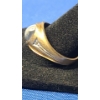 Image 5 : Men's 10K Gold Black Cats Eye Ring - Size: 10.5 - Weight: 4.1g