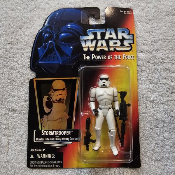 1995 Kenner Star Wars Power of the Force Stormtrooper Action Figure NIB!!!