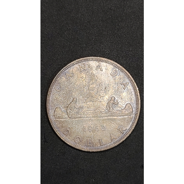 1962 Canadian 80% Silver "Voyageur" Dollar