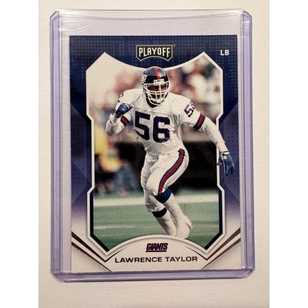 2021 Panini Lawrence Taylor Giants Football Card In Protective Holder - Mint