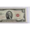 Image 3 : United States Series 1953 $2 Red Seal Bank Note With Priest And Humphrey Signatures