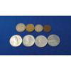 Image 1 : Assorted Foreign Coins Including German Coin & Shell Coin Game/Sunoco Antique Car Coins