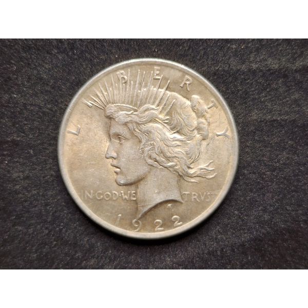 1922 United States Silver Peace Dollar