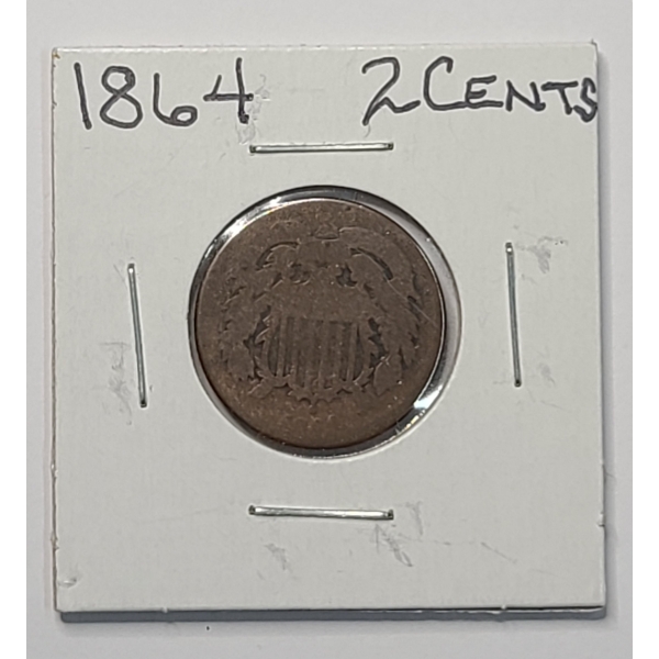 United States 1864 Two-Cent Piece 