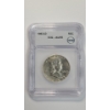 Image 1 : ICG 1963-D AU55 90% Silver Franklin Half Dollar
