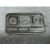 Image 1 : Rare Vintage General Motors GM One Troy Ounce .999 Fine Silver Bar - Mint Condition