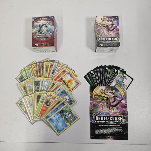 Pokémon Trading Card Game Collection With Sun & Moon Crimson Invasion Prerelease Kit