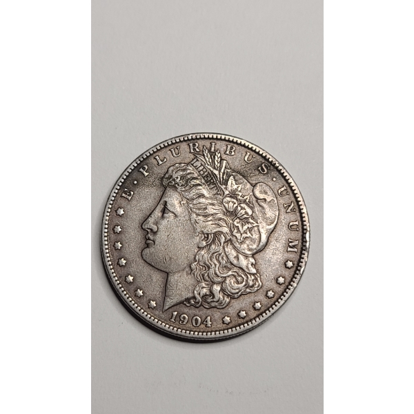1904 Morgan 90% Silver Dollar