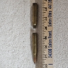 Image 5 : Vintage .300 Weatherby Magnum Rifle Cartridges and Empty Brass Casings In A Plastic Tray