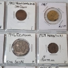 Image 3 : Binder Page Filled with Assorted World Coins: Costa Rica, Ecuador, Guatemala, Malaysia, & More! 