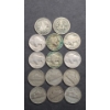 Image 5 : Assorted United States 35% Silver Wartime Nickels & V Nickels - Face Value: $ 0.70