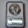 Image 3 : 1997 American Silver Eagle $1 - 1 oz .999 Fine Silver - Graded by NGC MS 69