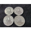 Image 4 : Four 90% Silver Washington Head Quarters - $1.00 Face Value