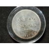 Image 3 : Vintage Hoffman and Hoffman 1981 One Oz Fine Silver .999+ Round in Protector