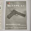 Image 5 : WE Hi-Capa 5.1 And Glock Style Gas Blowback Airsoft Pistol Lot With Three Magazines And 0.25g BBs