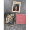 Image 2 : Vintage Scrap Books, 16 Full Color Print Book, & Vintage Chandelier Crystals And Beads 