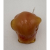 Image 5 : Adorable Degenhart Vintage Glass Dog Figurine -Tangerine