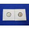 Image 1 : 2 High-Grade Silver Mercury Dimes 1938 and 1943
