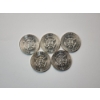 Image 5 : x5 Assorted Years Kennedy Half Dollars 40% Silver Face Value $2.50