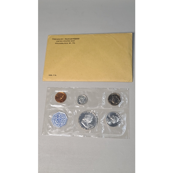 United States Mint 1963 Proof Coin Set