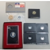 Image 1 : 1972-S Eisenhower Uncirculated Silver Dollar Proof Coin & (6) America's Medals