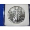 Image 2 : 1997 $1 American Siver Eagle 1 oz Fine Silver Graded by NGC MS 69